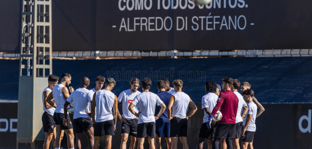 Entrenamiento del Valencia