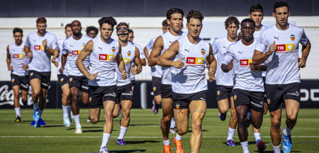 Entrenamiento del Valencia
