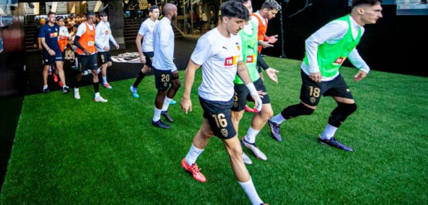 Entrenamiento del Valencia