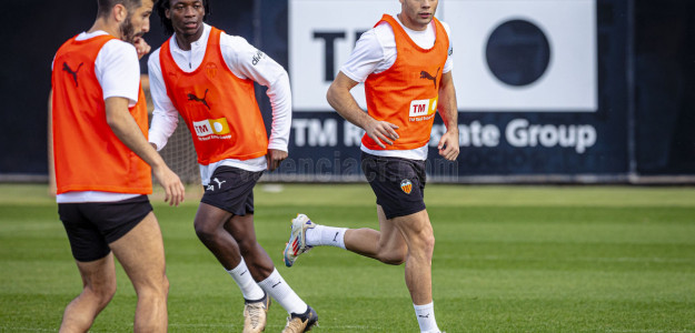 Entrenamiento del Valencia