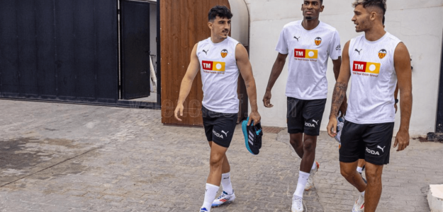 Entrenamiento del Valencia