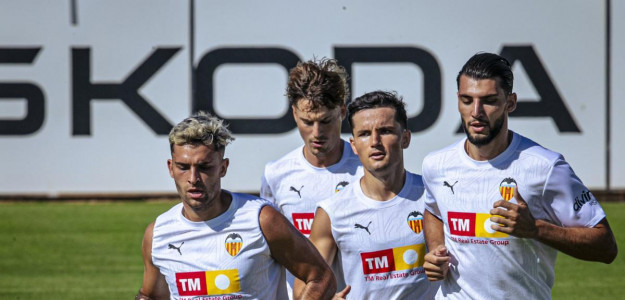 Entrenamiento del Valencia