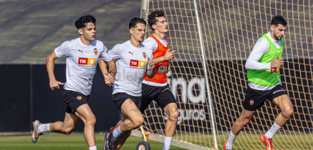 Entrenamiento del Valencia