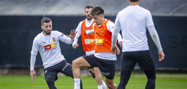 Entrenamiento del Valencia