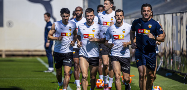 Entrenamiento del Valencia