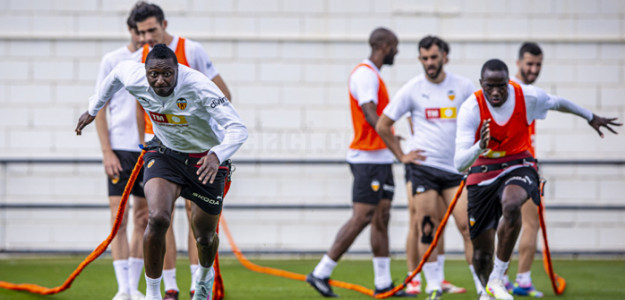 Entrenamiento del Valencia