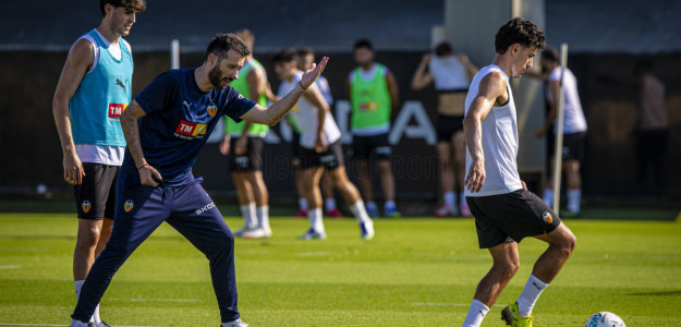 Entrenamiento del Valencia
