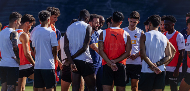 Entrenamiento del Valencia