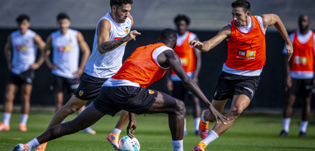 Entrenamiento del Valencia