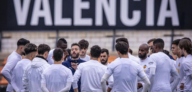 Entrenamiento del Valencia