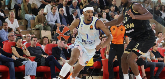 Valencia Basket recibe al AS Mónaco en un duelo de gigantes en la Euroliga