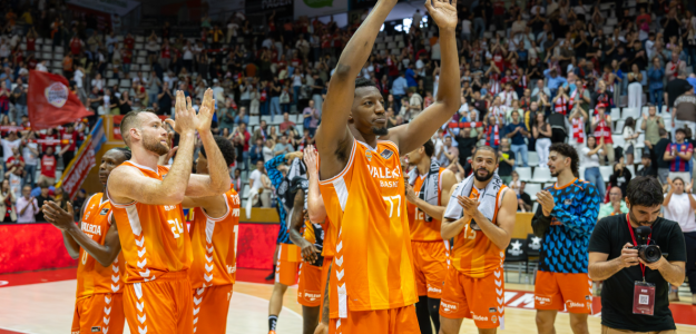 Valencia Basket suma ocho triunfos seguidos tras ganar en Girona