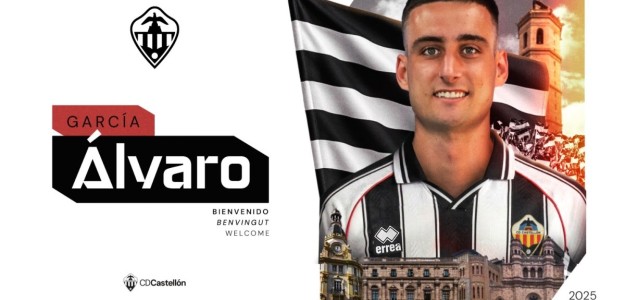 Álvaro García, el nuevo fichaje estrella del Castellón