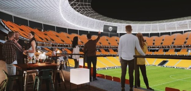 El Valencia CF revela el exclusivo hospitality del Nou Mestalla