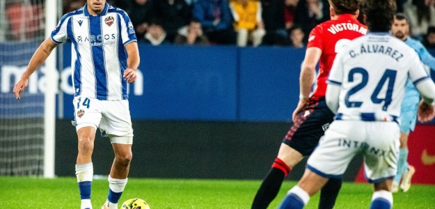 Luís Castro define el once del Levante para enfrentar al Elche CF