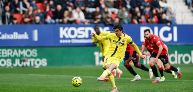 Marcelino valora el empate del Villarreal ante Osasuna con autocrítica
