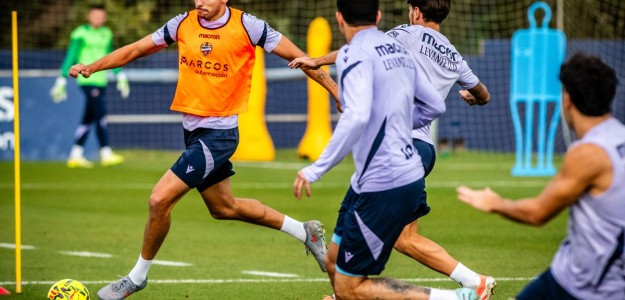 Preparación intensa del Levante para enfrentar al Athletic Club en casa