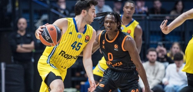 Valencia Basket cae ante Maccabi Tel Aviv en un ambiente hostil