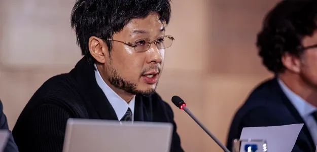 Kiat Lim presidente Valencia CF durante acto oficial en Mestalla
