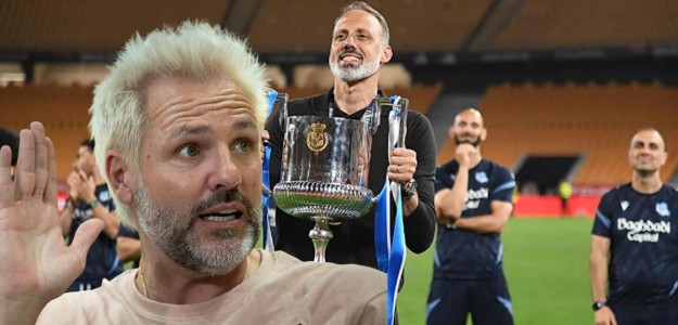 Santiago Cañizares durante una entrevista hablando sobre el Valencia CF