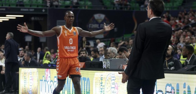 Brancou Badio durante el partido de semifinales ante Real Madrid en Atenas