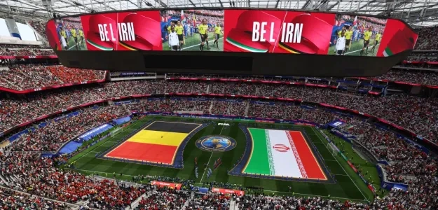 Jugadores de España celebrando gol ante Arabia Saudí en Mundial 2026