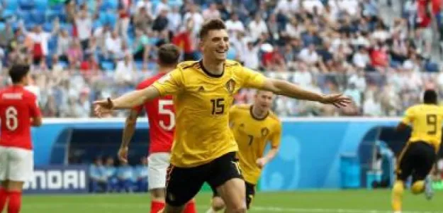 Thomas Meunier durante un partido con el Lille en la temporada pasada