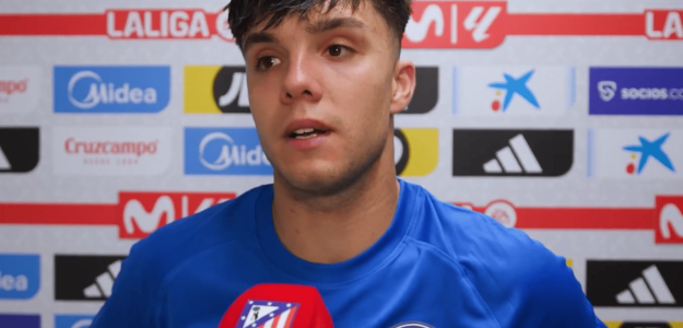 Julio Díaz, extremo del Levante UD, en su presentación oficial