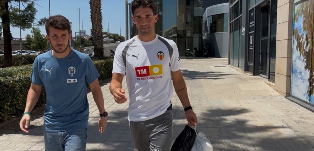 Jesús Vázquez durante pruebas médicas en instalaciones IMED Valencia