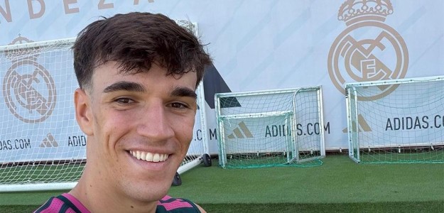 Carlos Espí entrena en Valdebebas con el Real Madrid tras fichaje del Levante