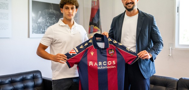 Alberto Calatrava centrocampista Levante UD pretemporada reconocimiento médico