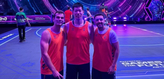 Equipo Valencia Basket 3x3 competición Phygital Games Astana