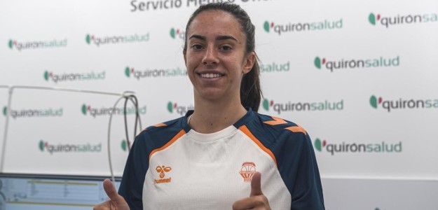 Marija Lekovic, nueva jugadora del Spar Girona, en presentación oficial