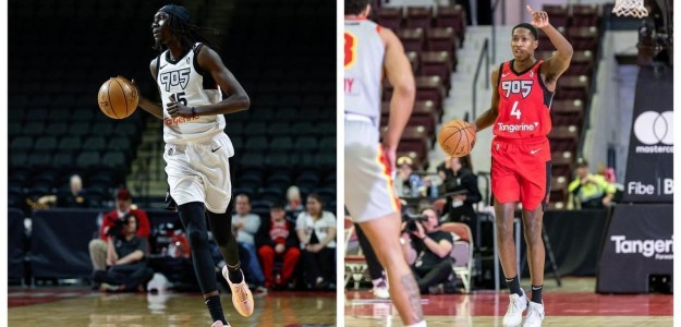 Mo Gueye con uniforme Valencia Basket en su llegada a Manises