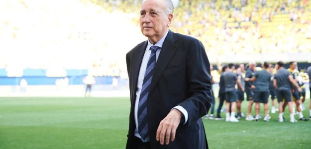 Fernando Roig, presidente Villarreal, rueda de prensa sorteo Champions