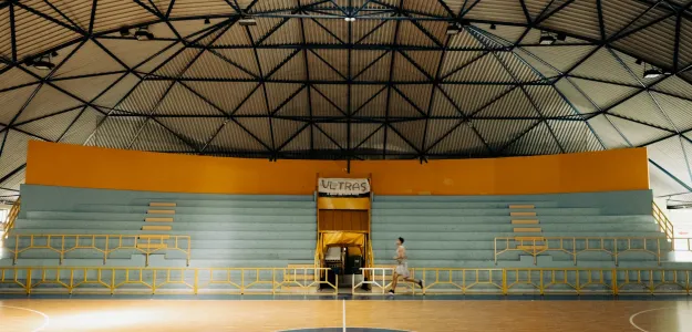 Jugadoras del Valencia Basket femenino durante un partido de competición