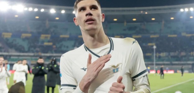 Petar Ratkov, delantero serbio fichado por el Levante UD en calidad de cedido