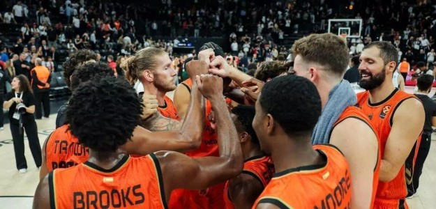 Valencia Basket en el Roig Arena durante partido de Liga Endesa