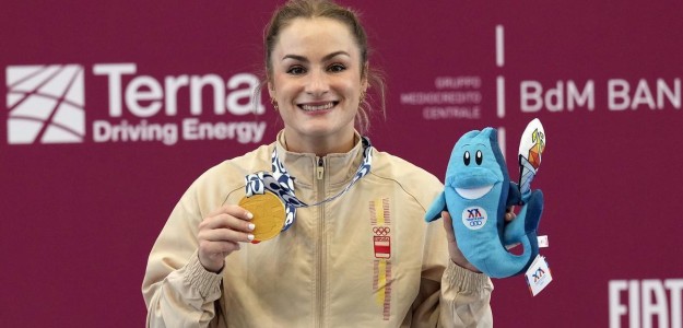 Alba Sánchez Ferrer halterófila Alzira levantamiento dos tiempos Taranto