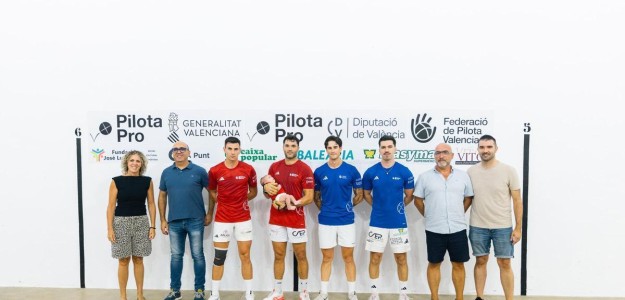 Presentación Copa Caixa Popular 2026 en Estadi Ciutat de València con categorías pilota