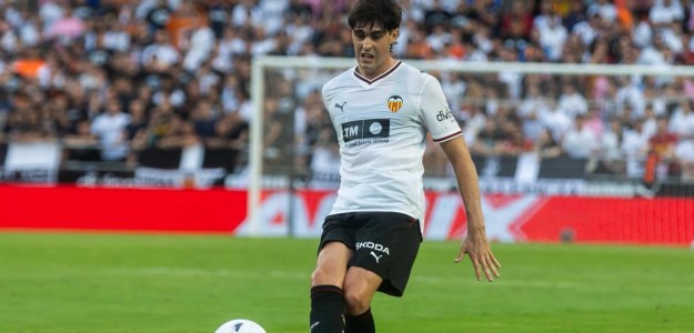 Alineación oficial Valencia CF Barcelona Mestalla temporada