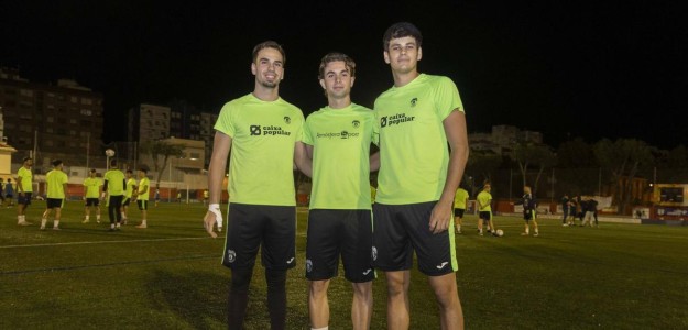 Carlos Espí con amigos Tavernes Magraner Brines Mainar Valencia Copa del Rey