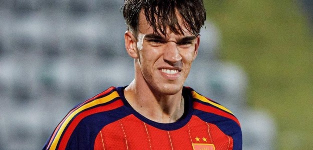 Ferran Torres en concentración de la Selección Española, lesión tobillo
