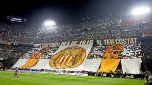 Grada de animación de Mestalla