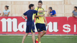 Marcelino y Paulista en Villarrreal