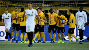 El Young Boys celebra un gol