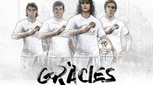 Cartel del partido de leyendas