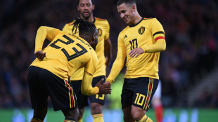Michy Batshuayi y Hazard