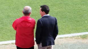 Pablo Longoria con Jose Carrascosa