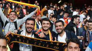 Afición del Valencia 